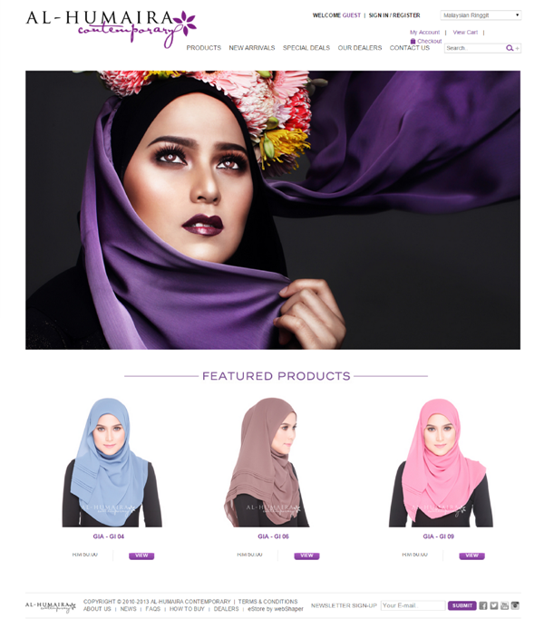 Featured Customer of The Week: Al-Humaira Contemporary – sell more online